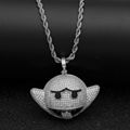 wholesale and retail  Hip-hop Man Necklace Cartoon Expression Bat Pendant 5