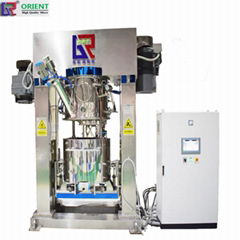 :Double planetary vacuum power mixer