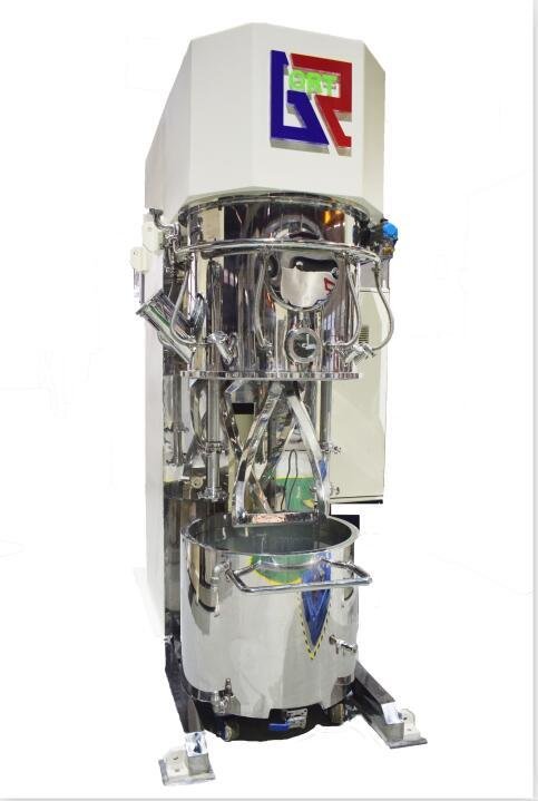 :Double planetary vacuum power mixer