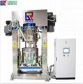 Double planetary vacuum power mixer 1