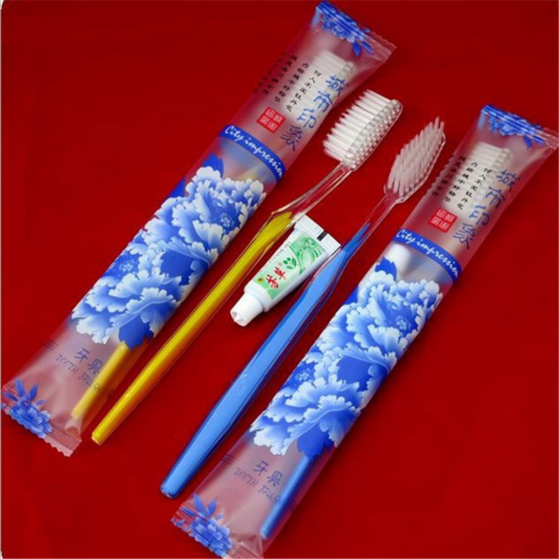 BG-250 hotel disposable supplies packaging machine toothpaste & toothbrush packi 2