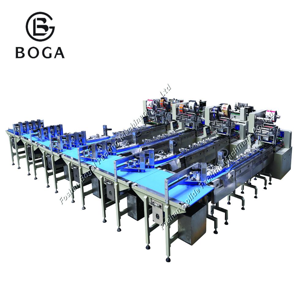 BG250BCH flow automatic candy granola energy chocolate bar packaging