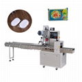 BG-250 automatic plastic film rotary flow shower soap packaging machine