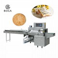 BG-600X semi automatic stainless steel rotary flow big pie packaging machine cha 1