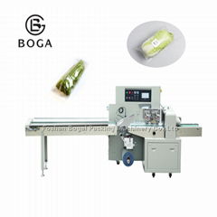 BG-450D high efficiency flow lettuce fruit and vegetable food packaging machine