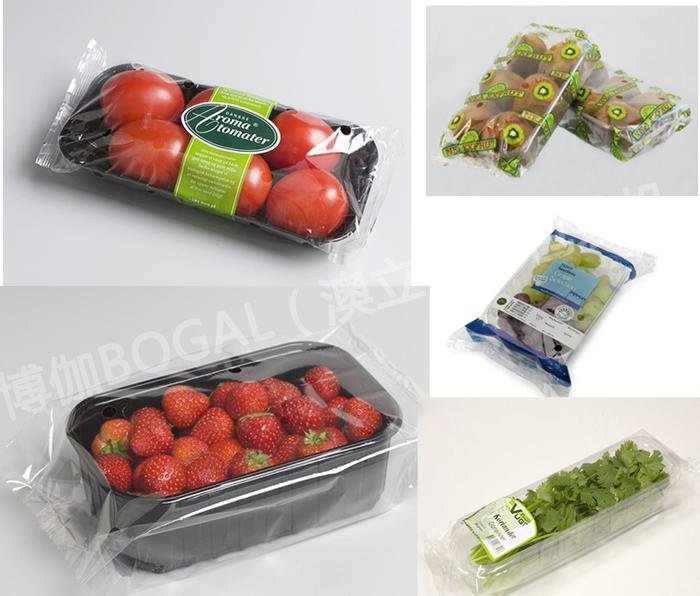 BG-450D high efficiency flow lettuce fruit and vegetable food packaging machine  3