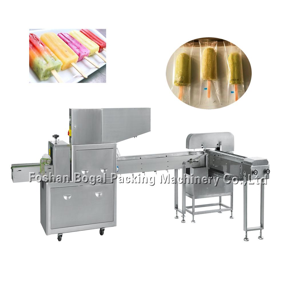 BG250 ice cream packaging machine icelolly popsicle packing machine