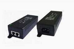 60W Single Port Gigabit Ultra PoE Injector