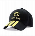 High quality Black Hip-hop Hat Couples Sunshade Duck Hat Baseball Cap 1