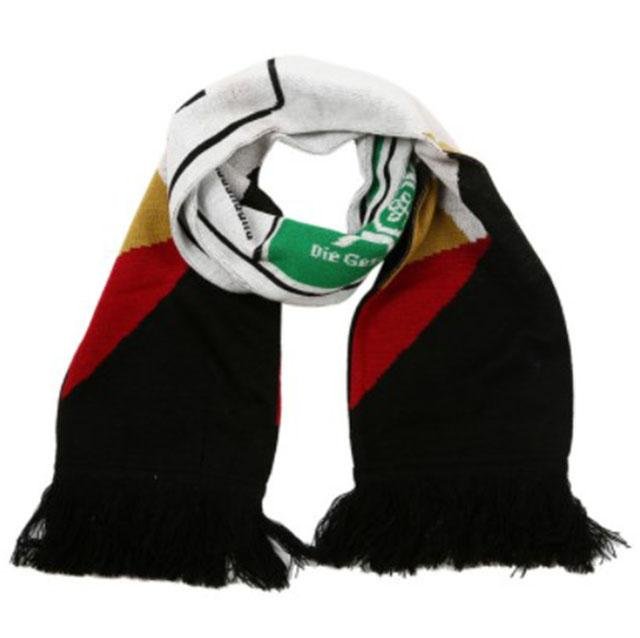 factory direct price customized acrylic fibers soccer sport football fans scarf