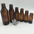 10ML 20ML 30ML 50ML 100ML Amber Green Glass Cosmetic Essential Oil Bottle