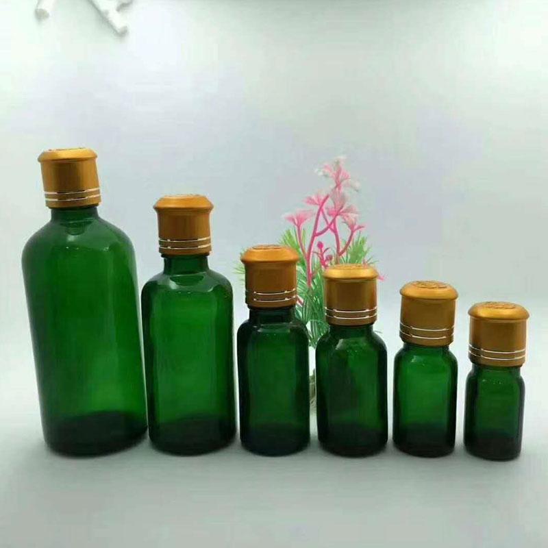 10ML 20ML 30ML 50ML 100ML Amber Green Glass Cosmetic Essential Oil Bottle 3