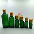 10ML 20ML 30ML 50ML 100ML Amber Green Glass Cosmetic Essential Oil Bottle 3