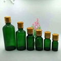 10ML 20ML 30ML 50ML 100ML Amber Green Glass Cosmetic Essential Oil Bottle