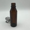 15ML 20ML 30ML 50ML customize Euro boston amber glass essential oil bottle