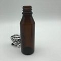 15ML 20ML 30ML 50ML customize Euro boston amber glass essential oil bottle