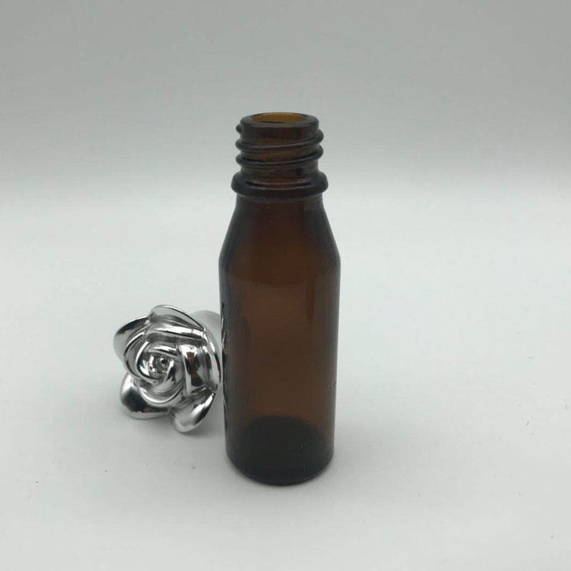 15ML 20ML 30ML 50ML customize Euro boston amber glass essential oil bottle 2