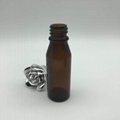 15ML 20ML 30ML 50ML customize Euro boston amber glass essential oil bottle