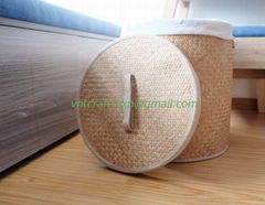 Selling seagrass laundry baskets