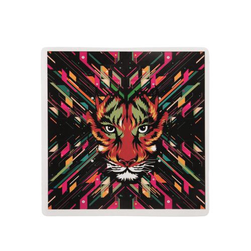 Tiger Face Custom Stickers Custom Stickers No Minimum GSJJ
