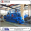 Induction heating pipe bending machine