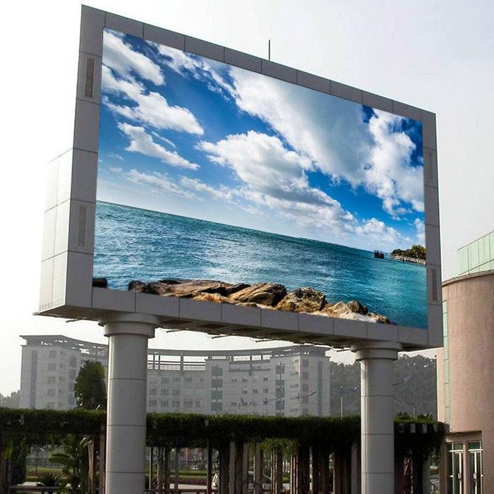 P10 Module HD Full Color Commercial Led Outdoor Advertising Display Screen