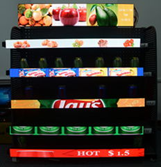 Supermarket Digital Advertising Price Tag Mini LED Display Shelf Screen P1.8L