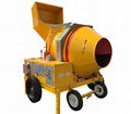 JZR-350-W Diesel Engine Concrete Mixer mix machine 