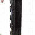 Black painted Israel metal fence posts middle east post for sale  3