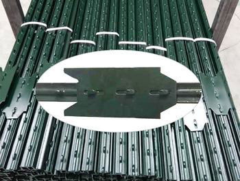 High quality farm metal t fence post/Steel studded t post for sale 