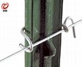 High quality farm metal t fence post/Steel studded t post for sale  3