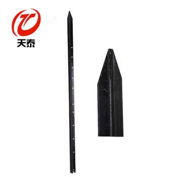 cheap price black coated steel Fence Post galvanized Y Shaped star picket  3