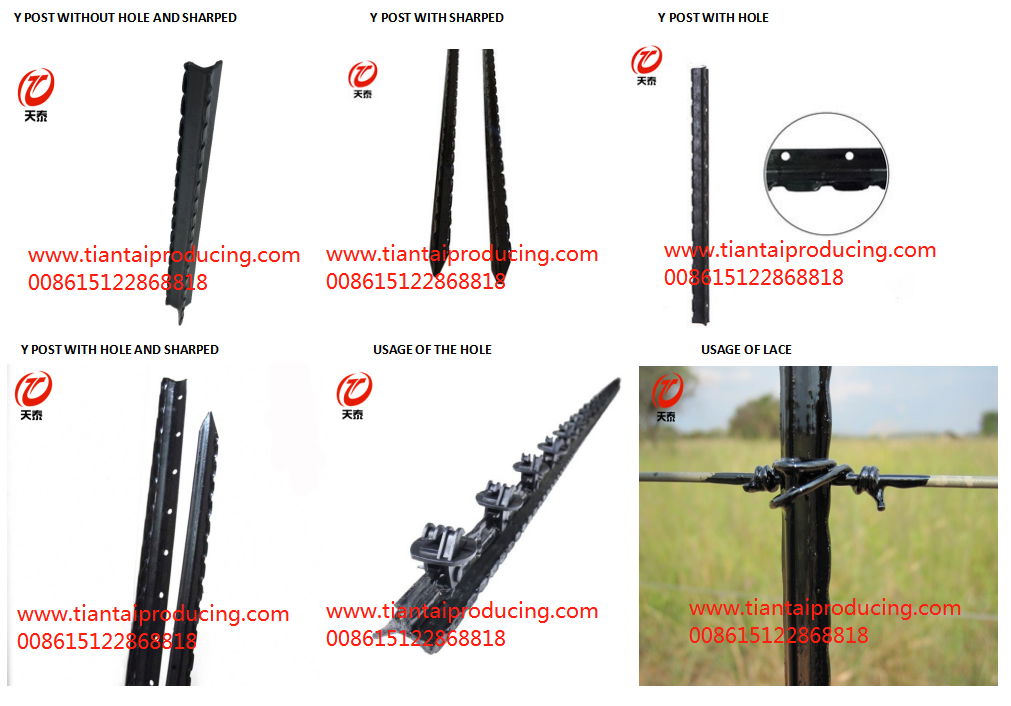 Black painted Israel metal fence posts middle east post for sale  5