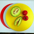 Non-slip double layer easy to carry plastic cutting board 4