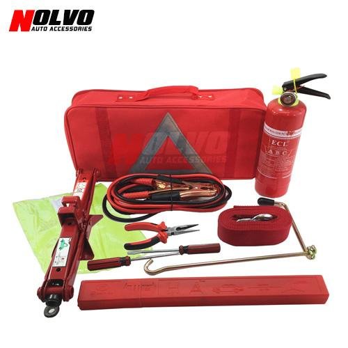 12pcs Car Roadside Emergency Tool Kit Auto Safety Kit