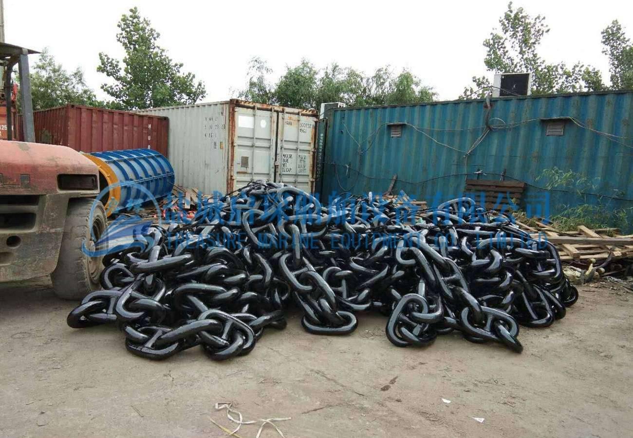  Black coated 114mm Anchor Chain With ABS
