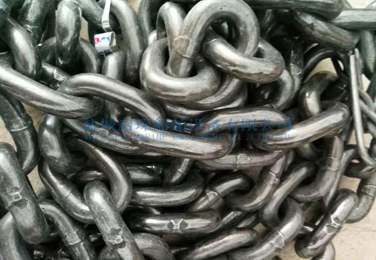 high-strength G80 lifting chain black 4