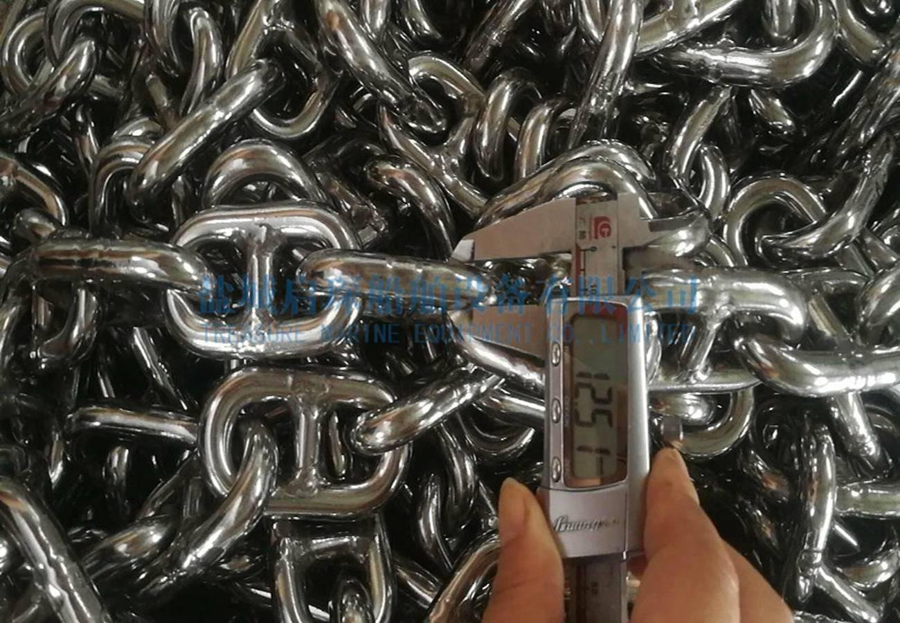  material  316  stud stainless steel chain size 14mm