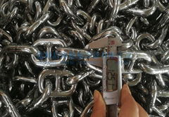  material  316  stud stainless steel chain size 14mm