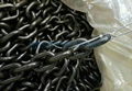 Heavy duty painted black G80 lifting chain 1