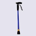 LED Light Flashing Alarm FM Radio Adjustable Walking Stick