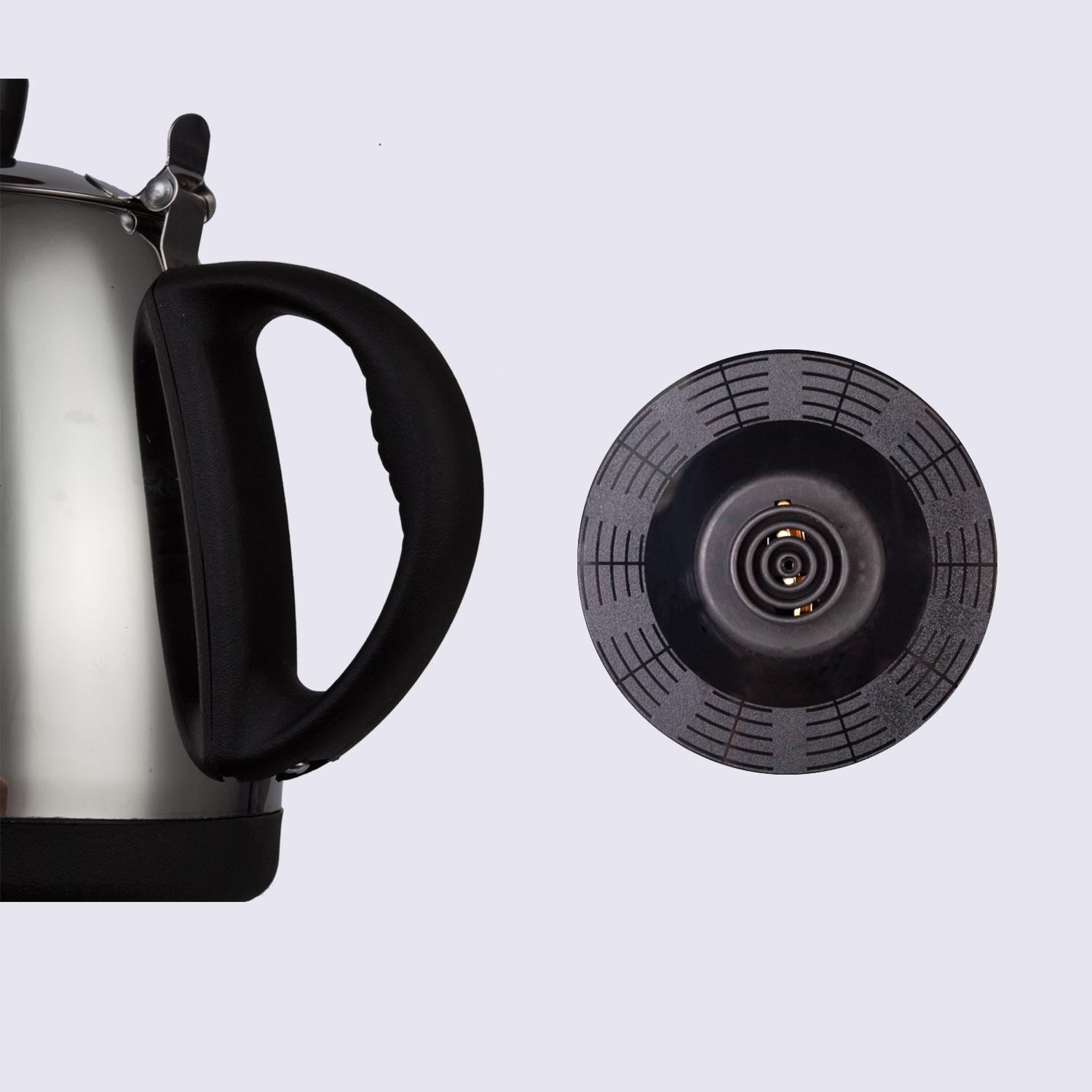 Braille Button Stainless Steel Electric Kettle with Voice Prompt