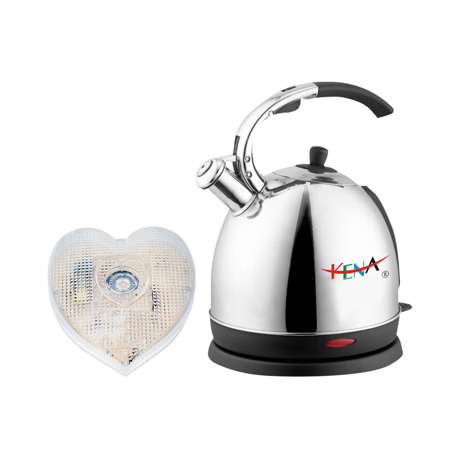 Electric Kettle with Voice and LED Flash Prompt 