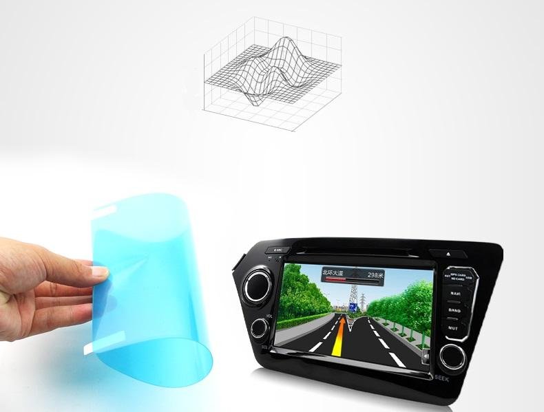 GPS Vehicle Navigator Screen Protector Protective Film Anti Explosion-Proof 4