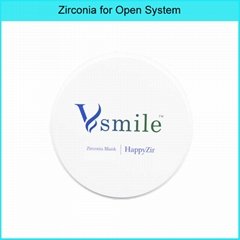 HT high translucency dental zirconia block for coping