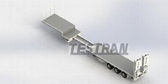 Testran T561 3X4 Drop Deck Extendable