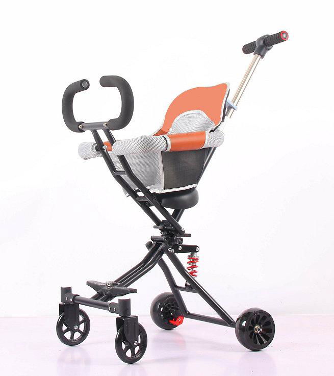 China Portable Baby Walker One Key Foldable