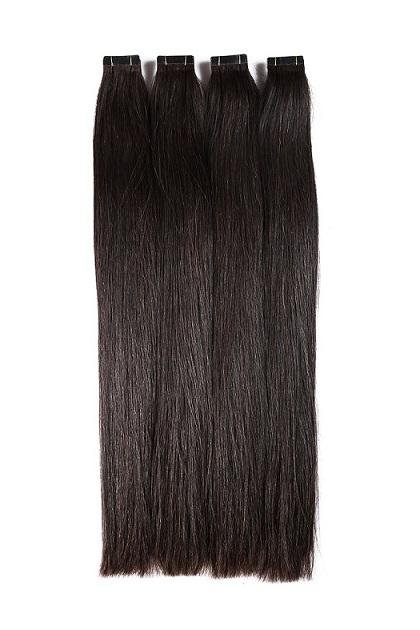 Basic Tape in Hair Extensions 100% Remy Human Hair Unprocessed Can Be Bleached