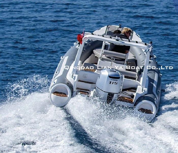 Liya 5.8m/19ft rib boat rigid inflatable boat  2