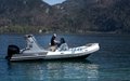 Liya 6.6m/21.6ft rib boat rigid inflatable boat 4